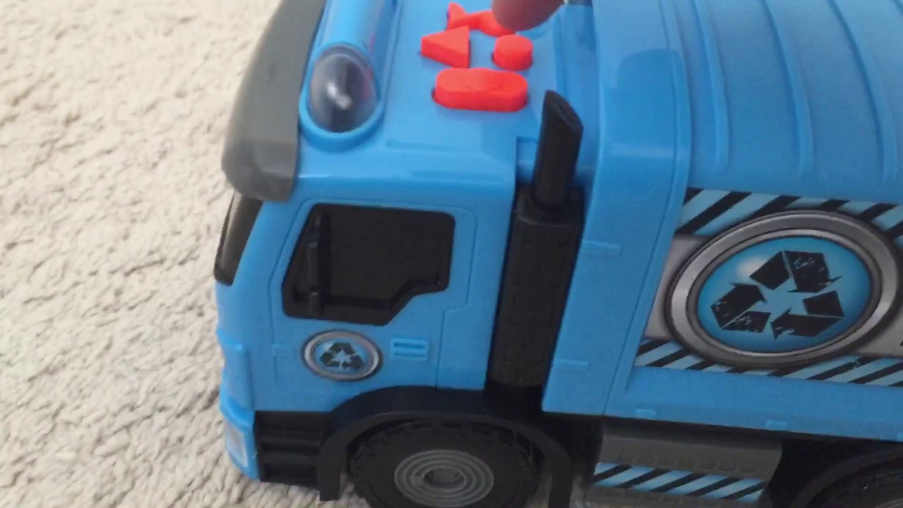 2017 City Service Fleet Recycling garbage truck toy