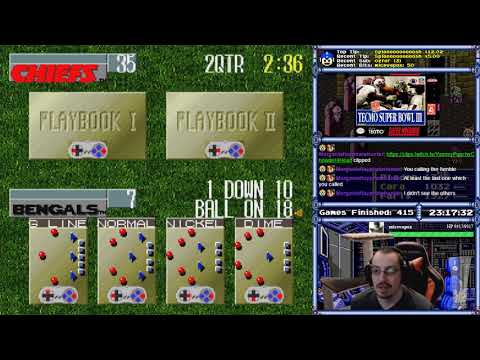 [416] Tecmo Super Bowl III: Final Edition (SNES) (Finale) - RetroMasochism