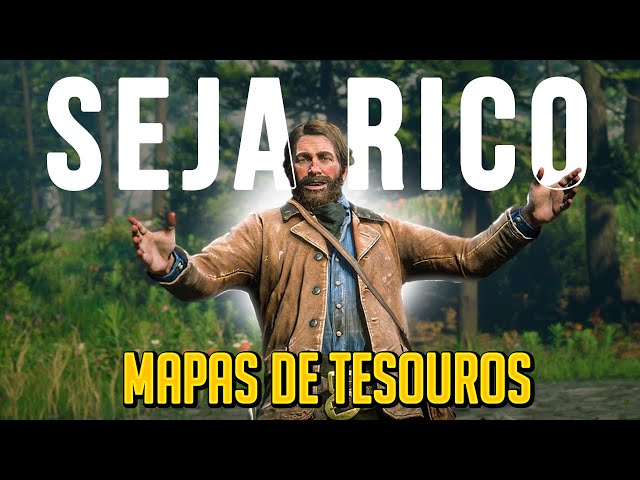 Red Dead Online💰Como Ganhar MAPAS DO TESOURO e Conseguir Dinheiro