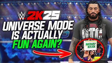 WWE 2K25 Universe Mode is Actually Fun Again!