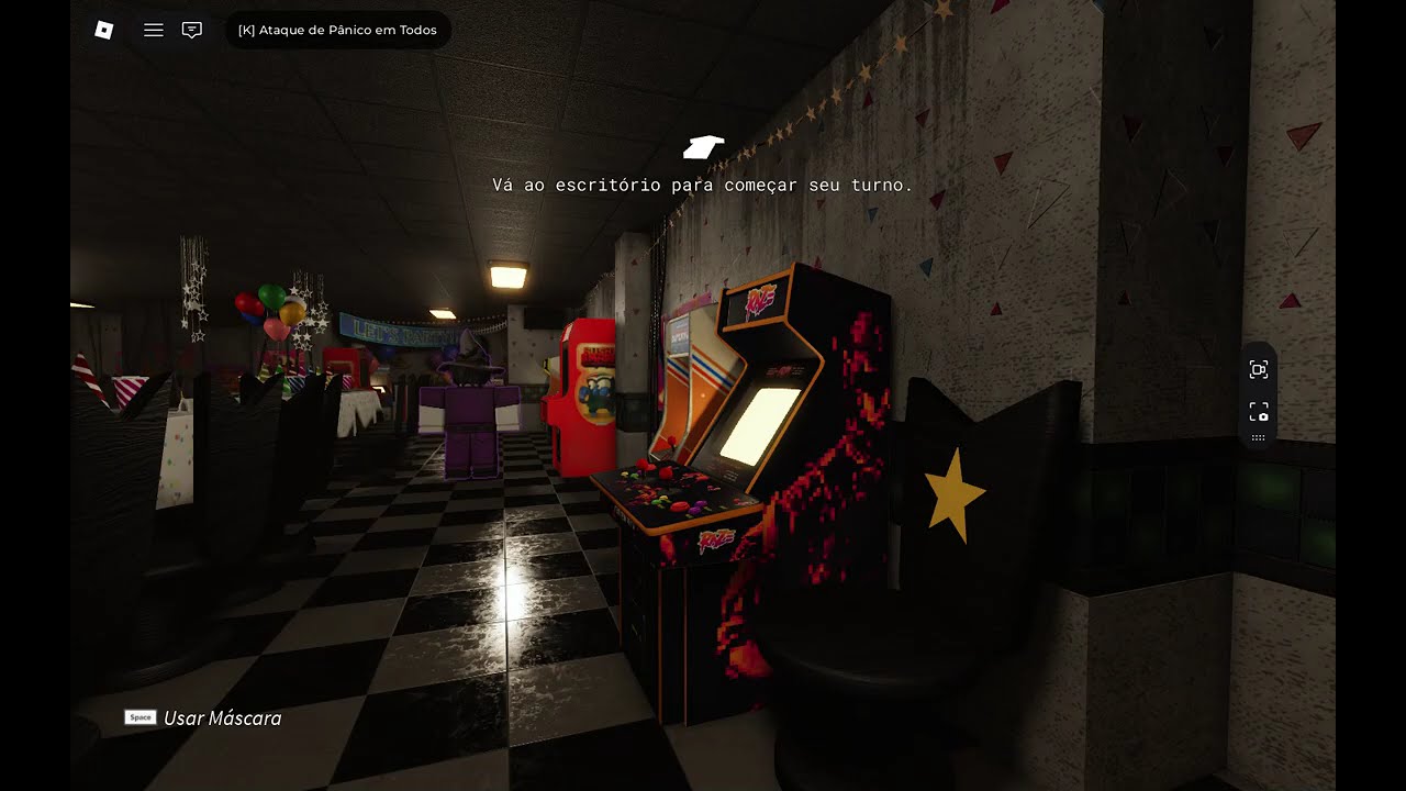 JOGANDO FNAF (denovo ._____.)