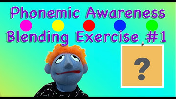 Phonemic Awareness: Blending Exercise #1, Phonemic Awareness Structured Literacy Warmup