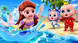 The Mermaid Story | Mermaid Princess Song | Funny Nursery Rhymes & More Kids Songs | POPU Kids Song