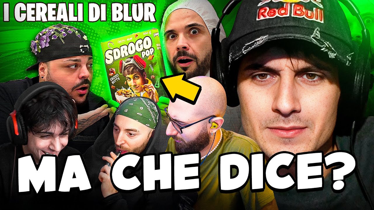 BLUR REACTION A CICCIOGAMER89 CHE CRITICA I SUOI CEREALI 😨 | Blur Reaction w/ Marza, Manuuxo e Pesh