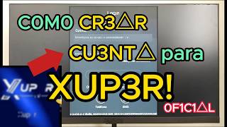How to CREATE an ACCOUNT for official XUP3R! / LOGIN window fix / smart TV, TV box, mobile, PC etc. screenshot 4