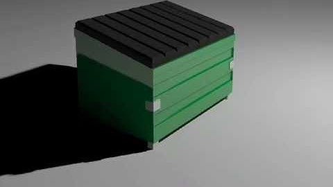 Dumpster 3D Model