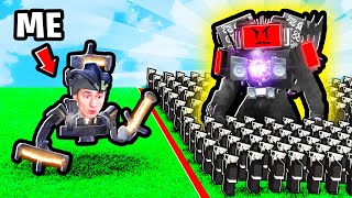 Simulating THE BIGGEST CAMERAMAN ARMY in Roblox