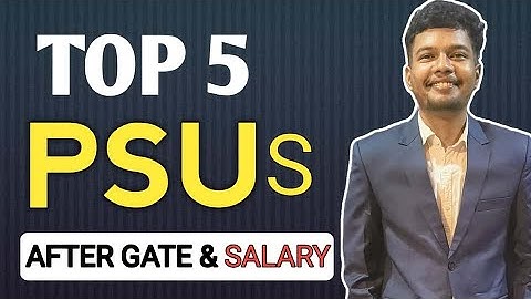 Top 5 PSUs Hiring Through GATE Exam | Salary, Eligibility & Career  #gatepreparation #psu #gate2026