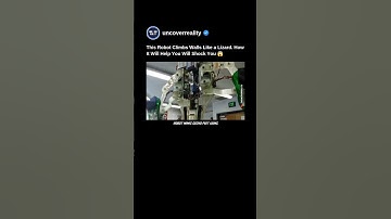 Gecko-Robot Climbs On Walls Like A Lizard. What It Can Do Will Shock You #robot #shorts #engineering