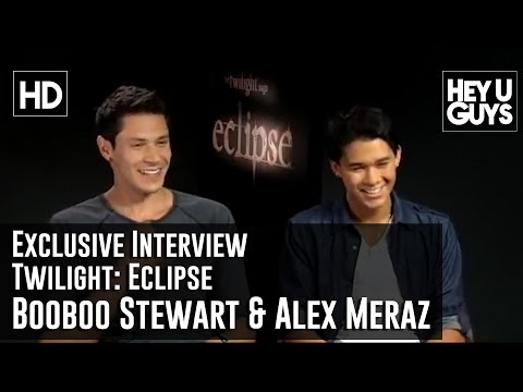 Booboo Stewart & Alex Meraz Talk Twilight: Eclipse