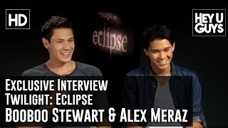 Booboo Stewart & Alex Meraz Exclusive Interview Twilight: Eclipse