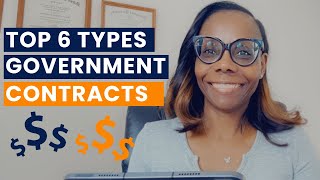 Top 6 Types Of Government Contracts