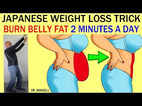 JAPANESE WEIGHT LOSS TRICK...BURN BELLY FAT IN JUST 2 MINUTES A DAY - Dr Alan Mandell, DC