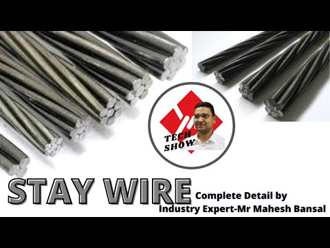 Stay Wire | Guy Wire | Galvanized Stay Wire | Perfect Wire | Tech Show with Mahesh