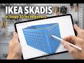 Shapr3Dдля новичков: Делаю органайзер Skandis за 5 минут.