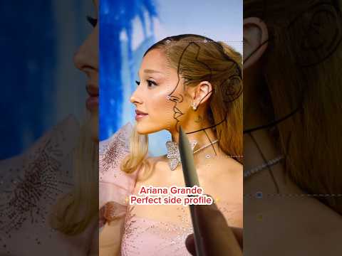 Ariana Grande perfect side profile ✨ #arianagrande