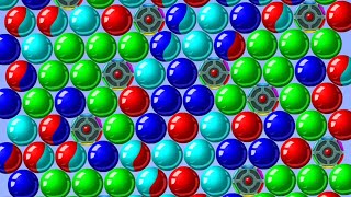 बबल शूटर गेम खेलने वाला | Bubble shooter game | Bubble shooter game new theme level 1148