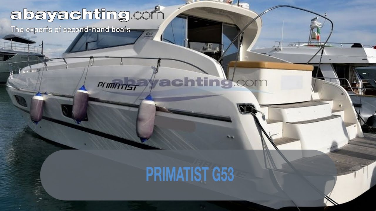PRIMATIST G53 ANNO 2012 - IN VENDITA - FOR SALE - WWW.ABAYACHTING.COM