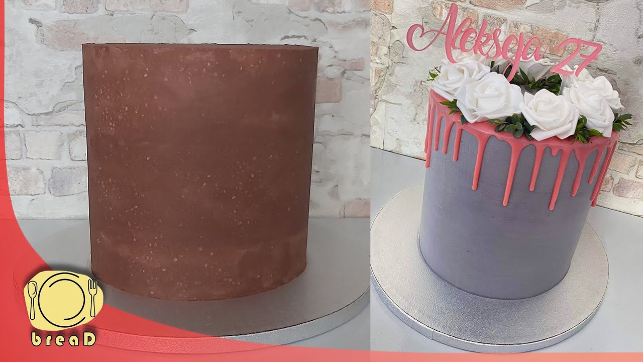 Keks krema | A crumb coat for fondant cakes| breaD