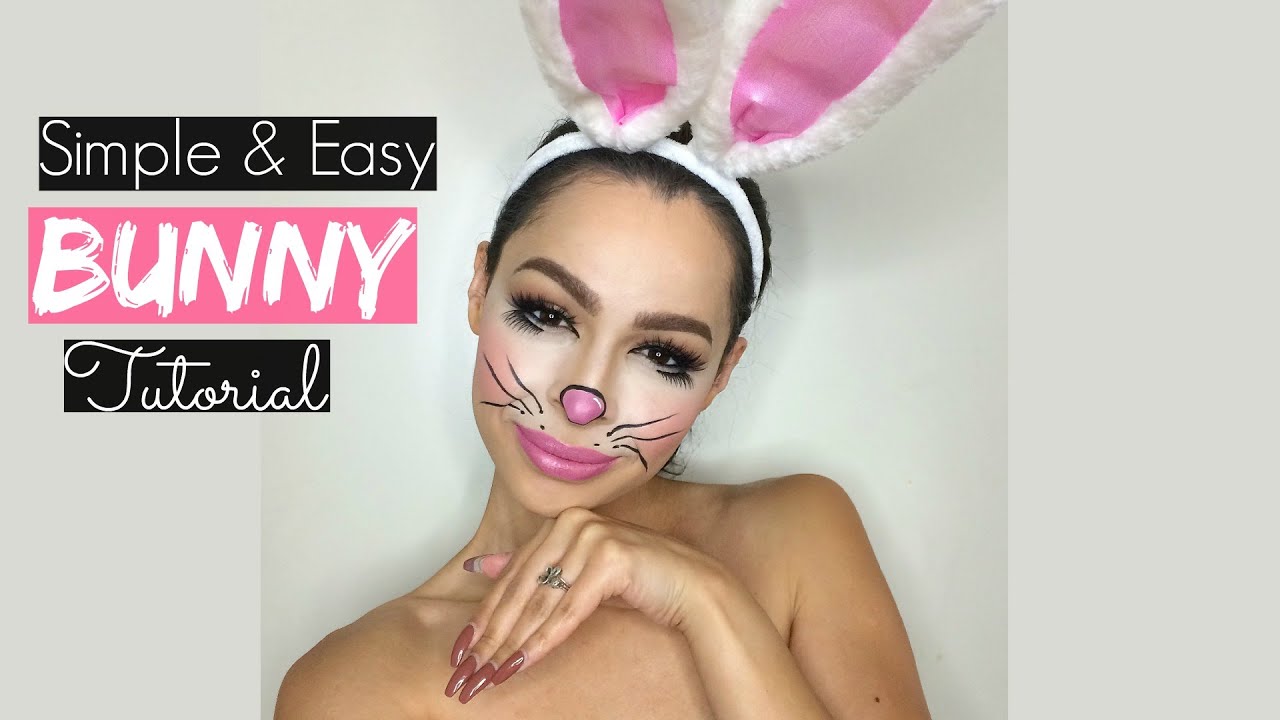 Bunny Makeup Tutorial| Simple Easy - YouTube