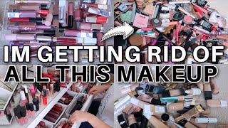 MAKEUP COLLECTION DECLUTTER... I am so proud of myself 🥲