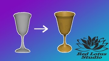 MAYA 2018: Modeling process of gold goblet - Part One