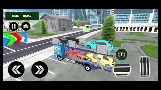 Transporter Truck Driving To Smart Car Wash Station #5 - Cars on Trailer - Android Gameplay screenshot 5