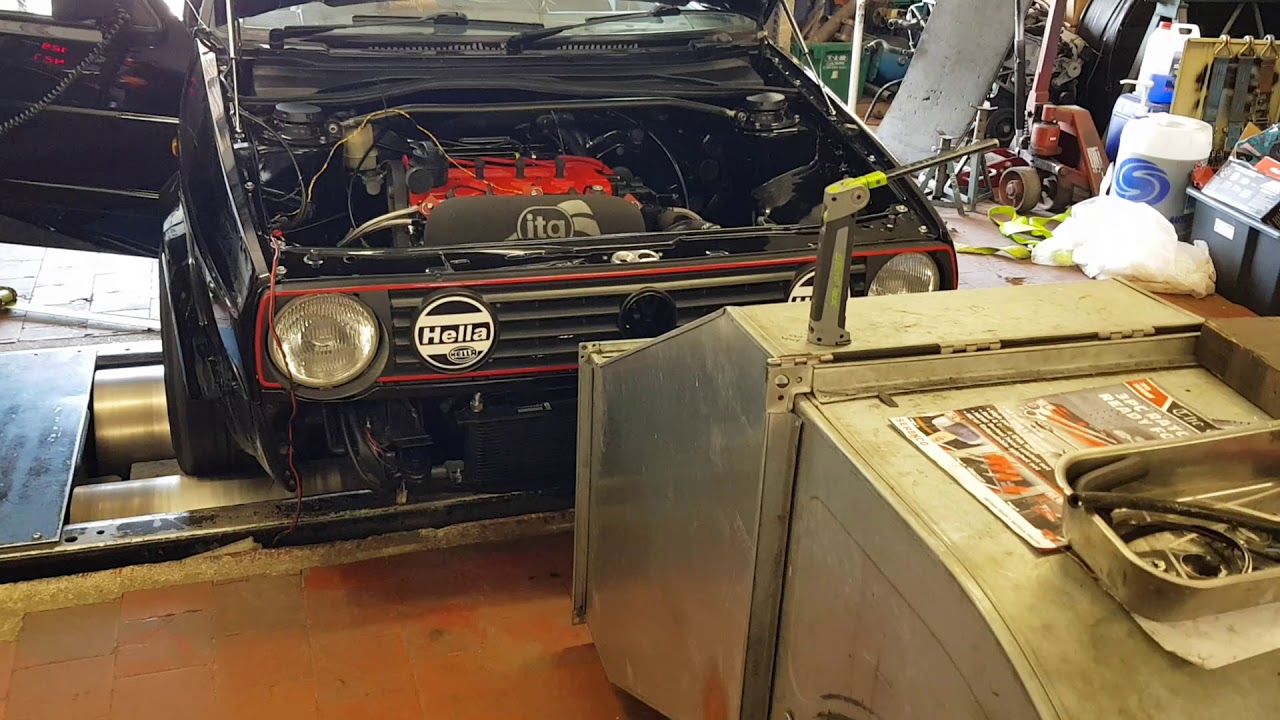 MK2 Golf 16v ITBs Dyno Run