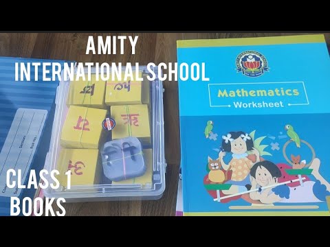 Amity International School Grade 1 book set | price 6k | Vlogs | First ...