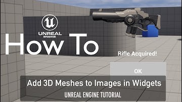 How To Add 3D Meshes to Images in Widgets