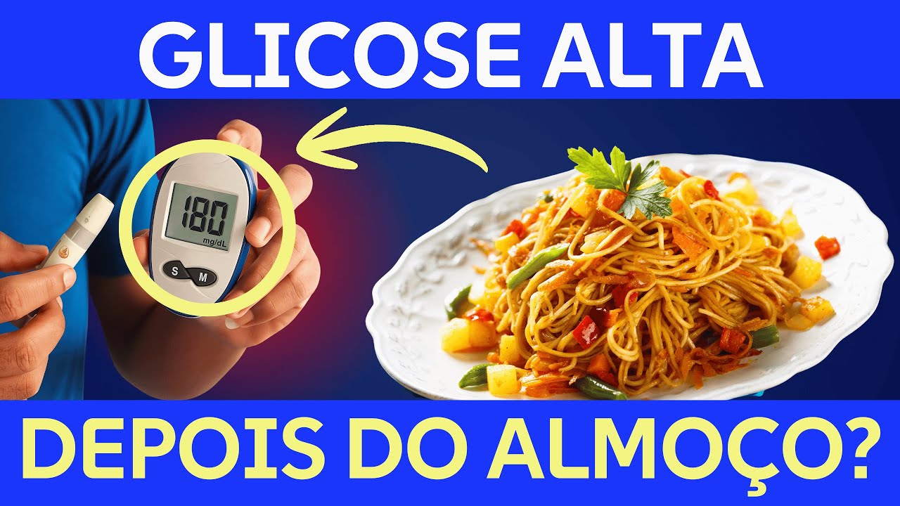 Glicose sobe depois de comer? Aprenda a controlar o pico