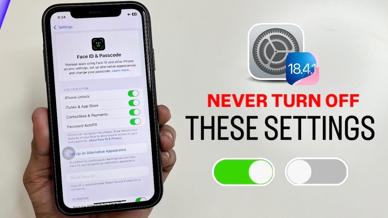 iOS 18.4.1 Never Turn Off These Settings on your iPhone