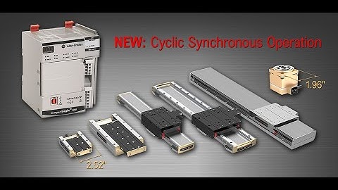 Allen Bradley® PLC Controls LINAX® Linear Motors | Synchronous Motion with EtherNet/IP