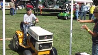Garden Tractor Games at Oeder's Lake tractor show 2014 screenshot 5