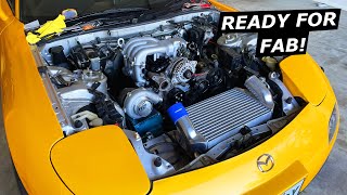 RX7 IS READY FOR FABRICATION! - Single Turbo FD Build