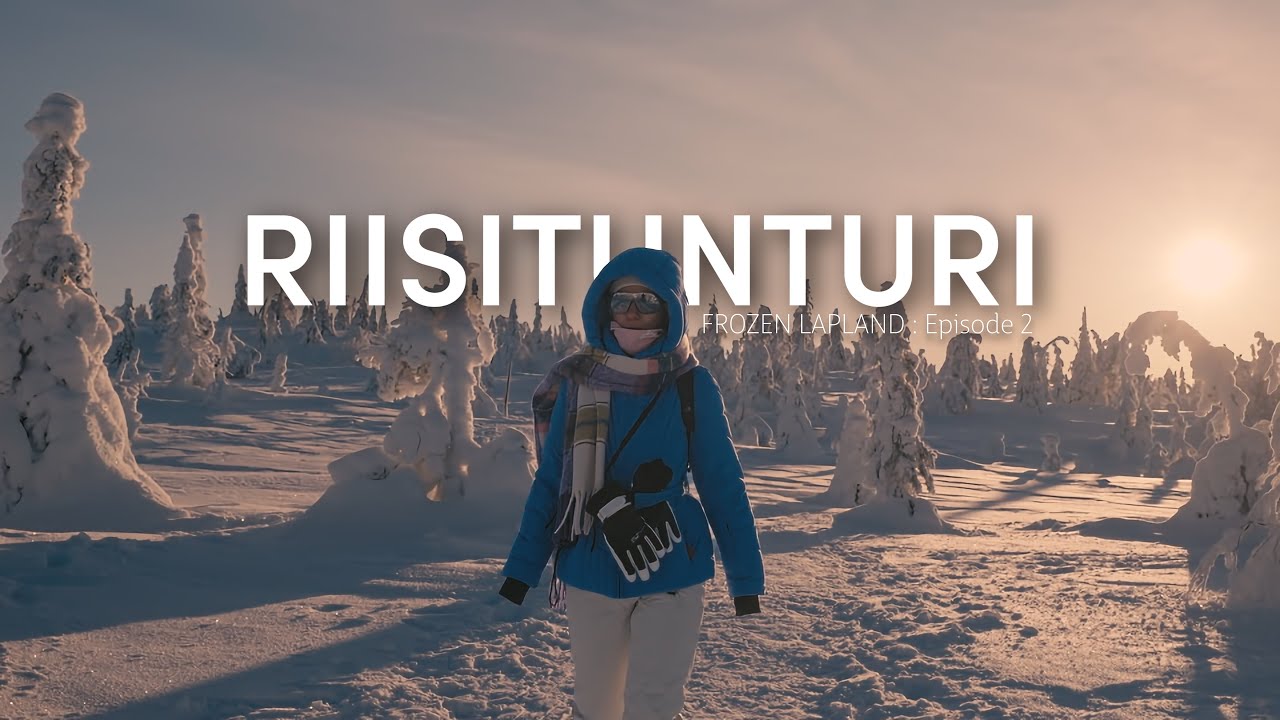 Зима в национальном парке Рииситунтури | Нетронутый снежный лес Лапландии