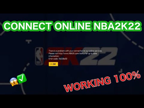 *NEW* HOW TO CONNECT TO THE ONLINE SERVERS ON NBA 2K22 (WORKING 100% PLAYSTATION/XBOX)