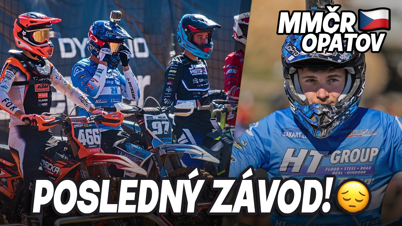 ZRANENÝ ČLENOK 🤕 & HROMADNÝ PÁD PO ŠTARTE 😱 | MMČR OPATOV | MX VLOG | DP97