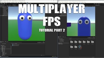 Tutorial: Online multiplayer 🔫 FPS Unity & Photon Fusion EP2 (camera + jumping  + respawn)
