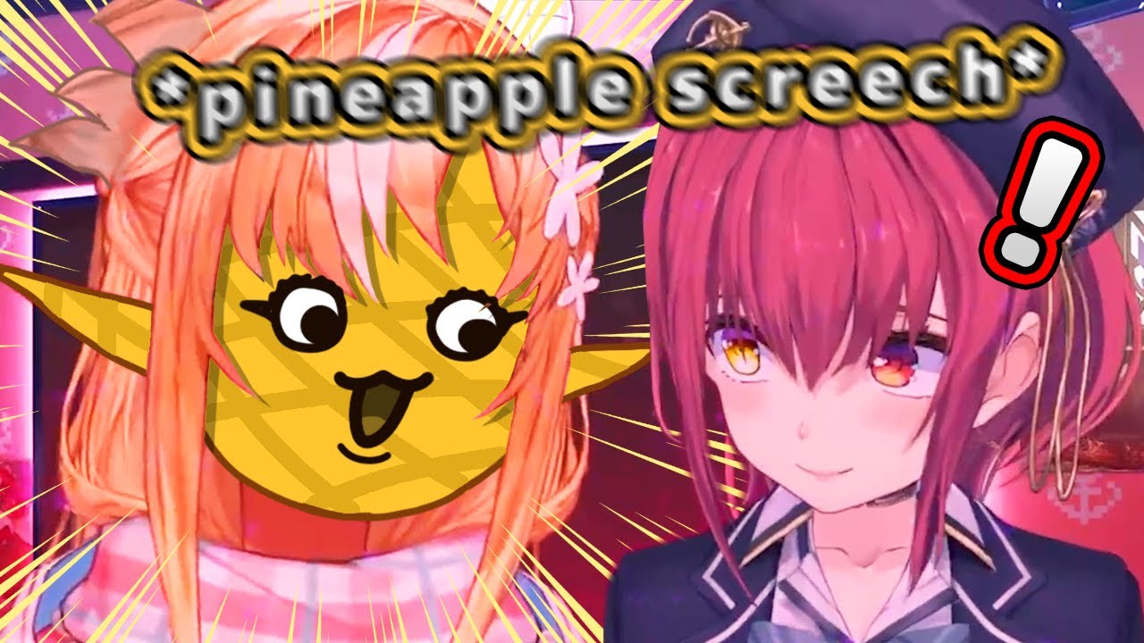 Flare's PINEAPPLE Karaoke! Marine's Hate Turns into Laughter