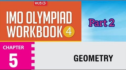 IMO Olympiad Chapter - 5 Geometry Part - 2  For Class 4