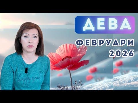 ДЕВА ФЕВРУАРИ 2026 Слънчево затъмнение във Водолей 17 февруари 2026 Ретрограден Меркурий 