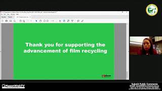 MCC Plastic Film Recycling