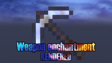 Rendered Weapon Enchantment - Blender Animation