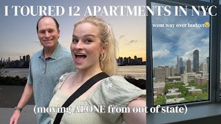 NYC APARTMENT HUNTING 2025🏙️ | touring 12 apartments in 3 days!! (moving from Texas to NYC part 1)