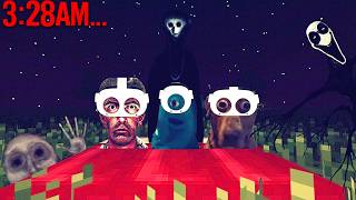 3 Idiots go Camping at Skinwalker Ranch in VR Minecraft [FULL MOVIE]