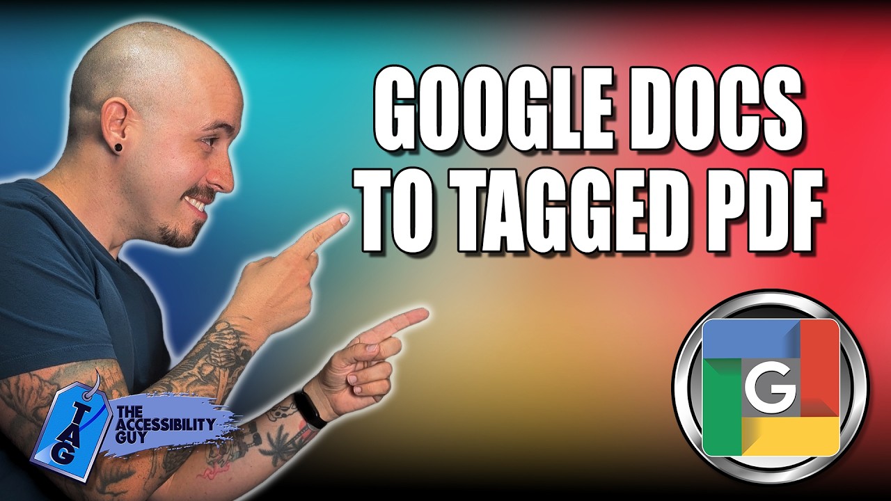 Export Google Docs to Tagged PDF | Google Docs Update - YouTube