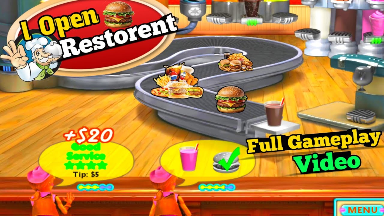 I Opened My Restaurant 🍔 | Burger Shop Game Gameplay