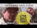 Most Epic Metal Detecting Site Ever! // 1750's Virgin British Camp Compilation