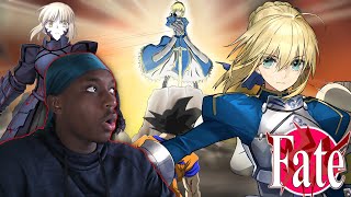 I Didn't Know She Was Like That! | Fate How Strong is Saber Reaction